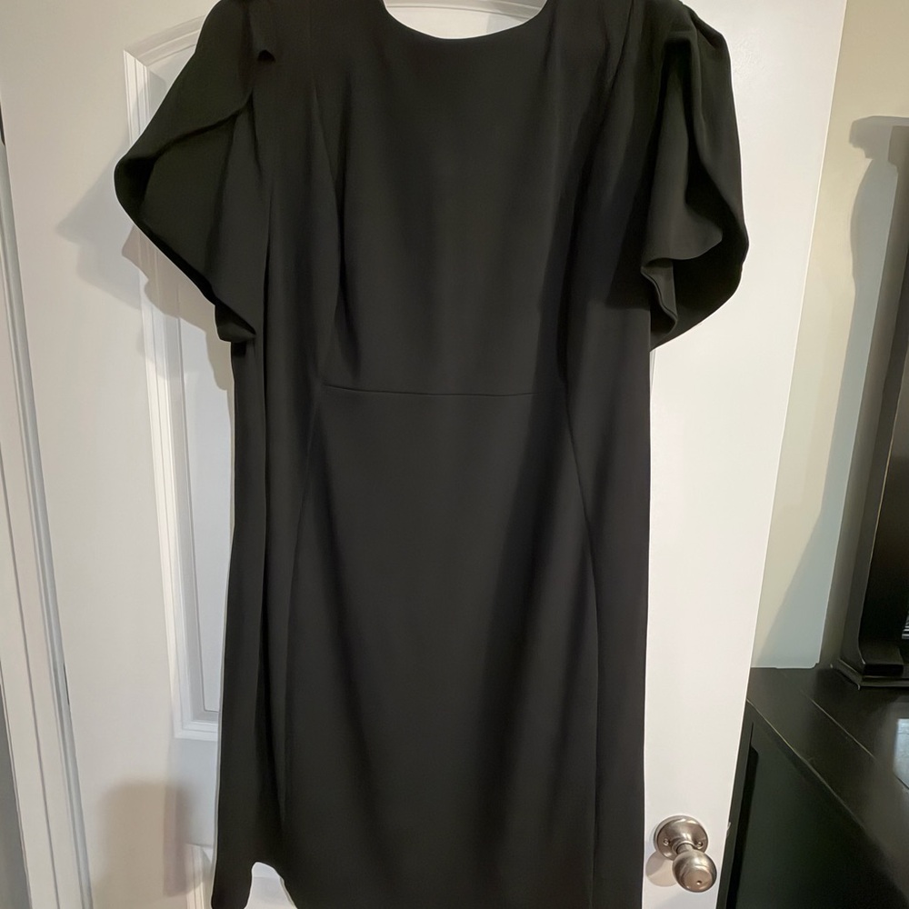 Calvin Klein Black Long Sleeve Dress